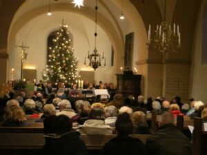 Der Gottesdienst in der Georgskirche war gut besucht